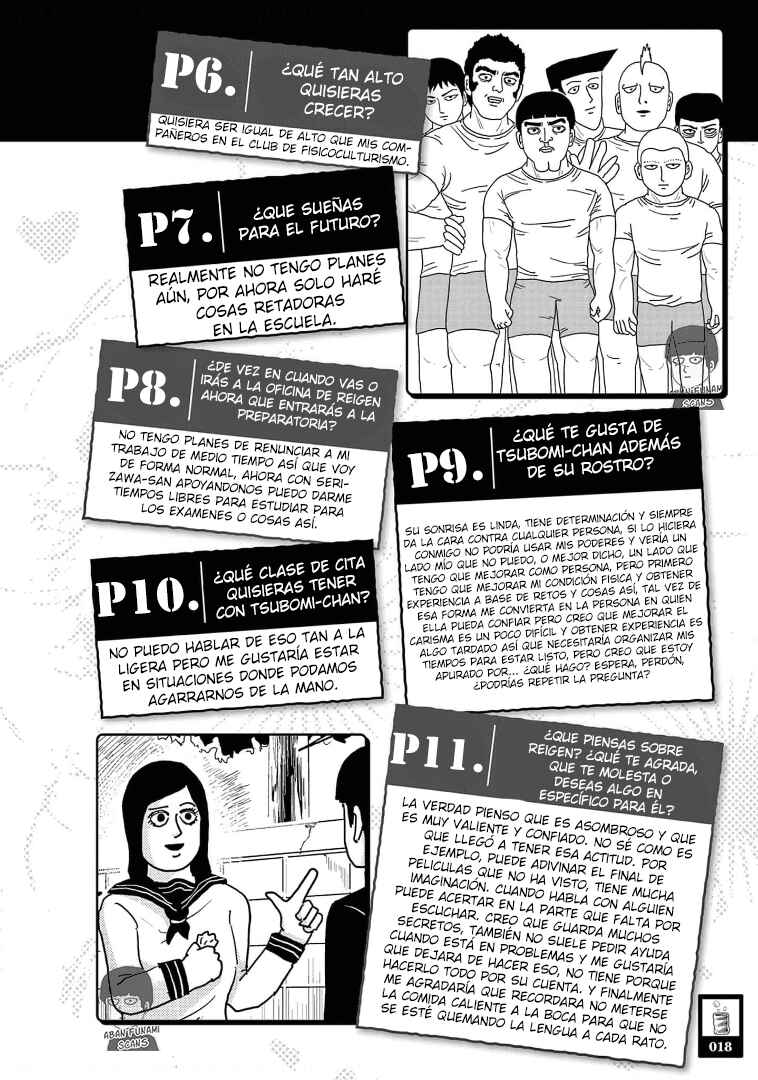 Mob Psycho 100 Official Fanbook. Chapter 2 - Page 6