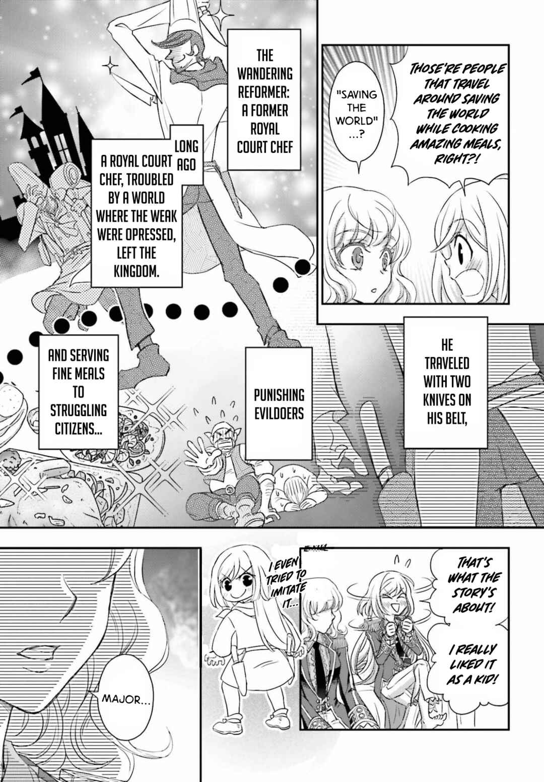 Shinigami ni Sodaterareta Shoujo wa Shikkoku no Tsurugi o Mune ni Idaku Chapter 57.1 - Page 11