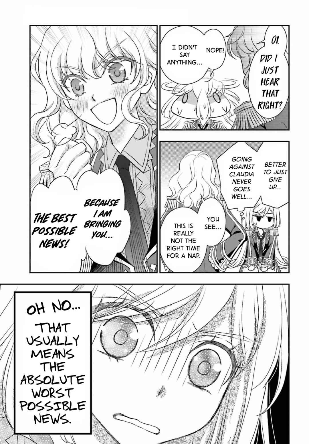 Shinigami ni Sodaterareta Shoujo wa Shikkoku no Tsurugi o Mune ni Idaku Chapter 57.1 - Page 5