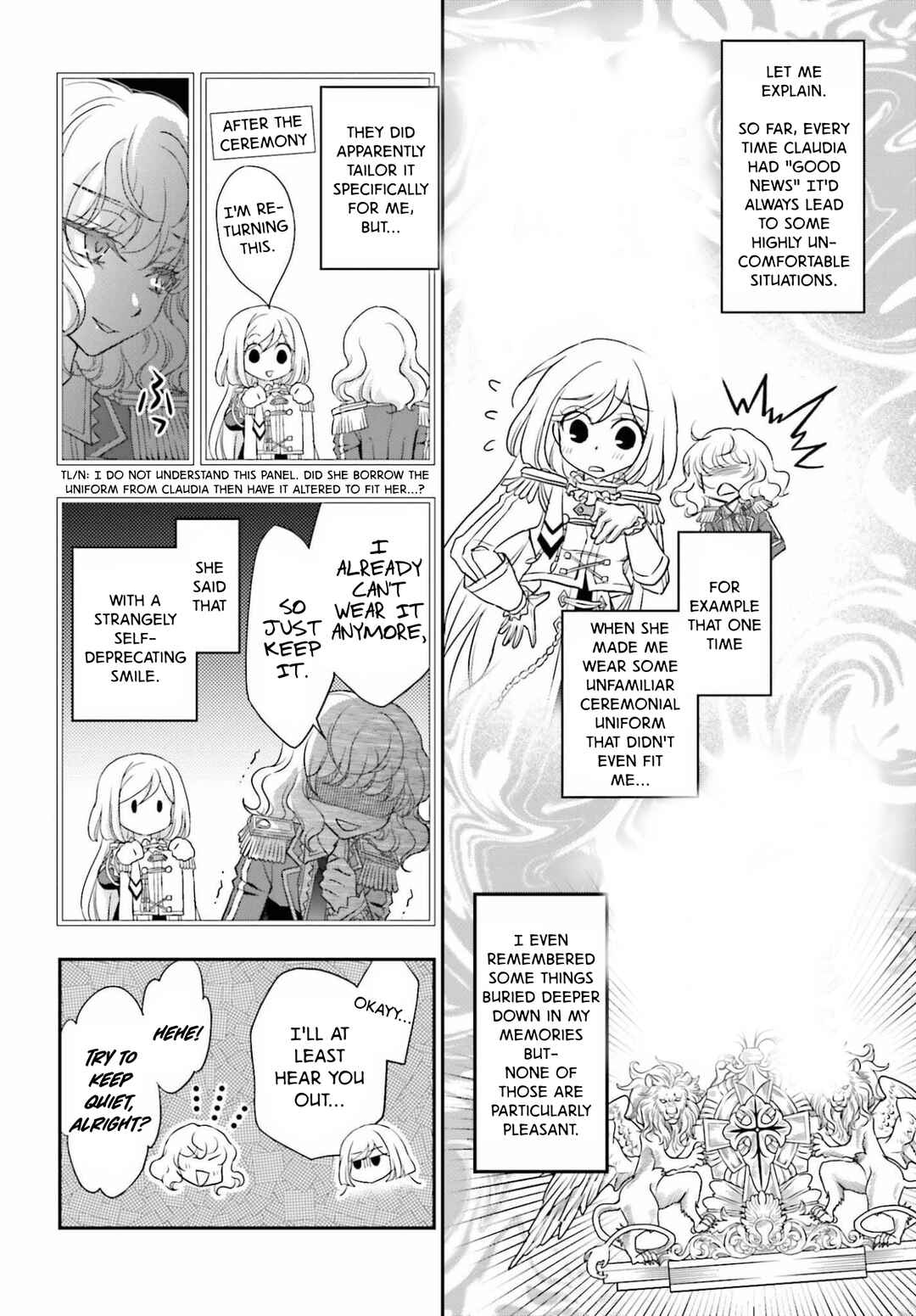 Shinigami ni Sodaterareta Shoujo wa Shikkoku no Tsurugi o Mune ni Idaku Chapter 57.1 - Page 6