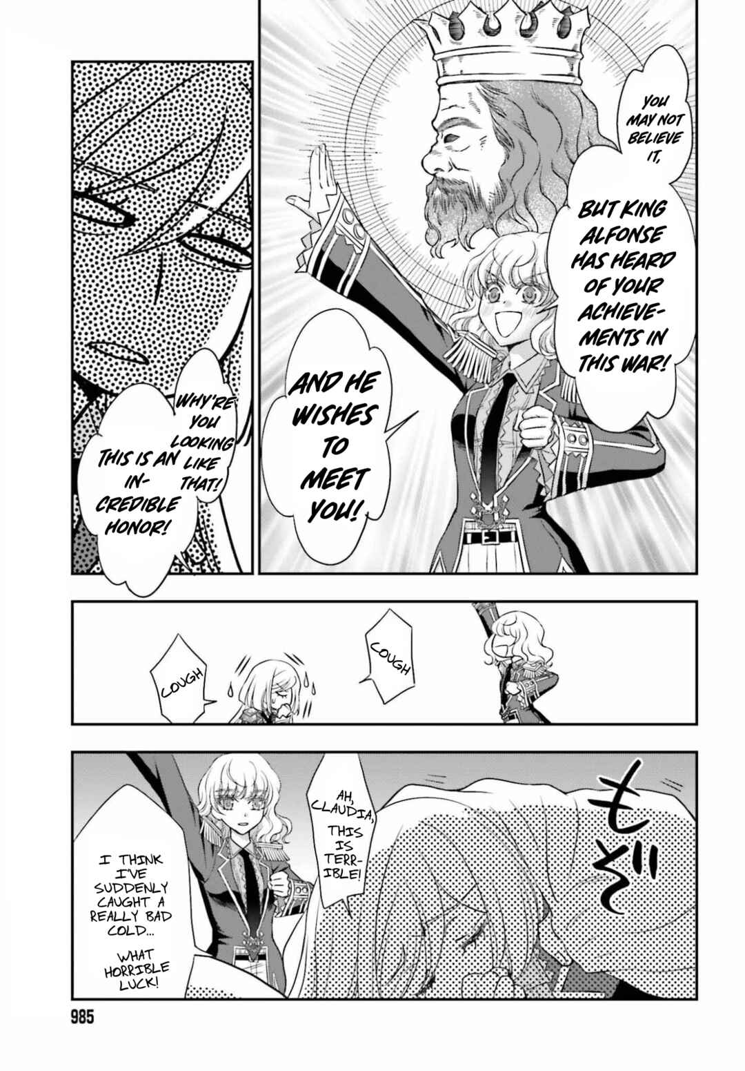 Shinigami ni Sodaterareta Shoujo wa Shikkoku no Tsurugi o Mune ni Idaku Chapter 57.1 - Page 7