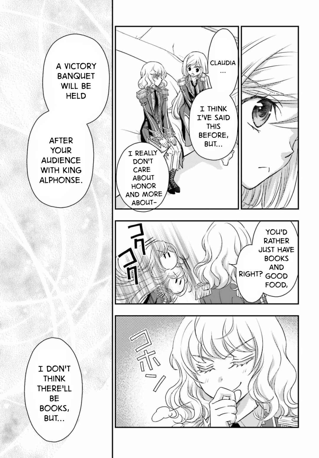 Shinigami ni Sodaterareta Shoujo wa Shikkoku no Tsurugi o Mune ni Idaku Chapter 57.1 - Page 9