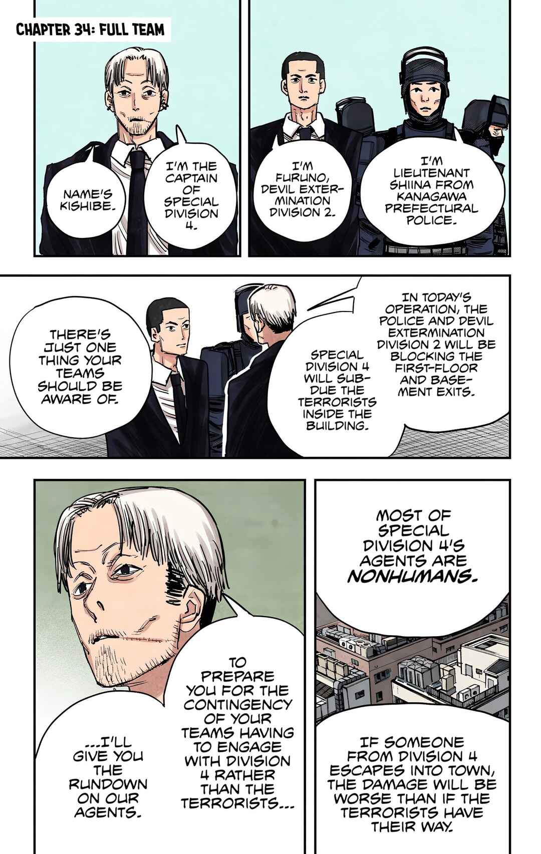 Chainsaw Man (Official Colored) Chapter 34 - Page 1