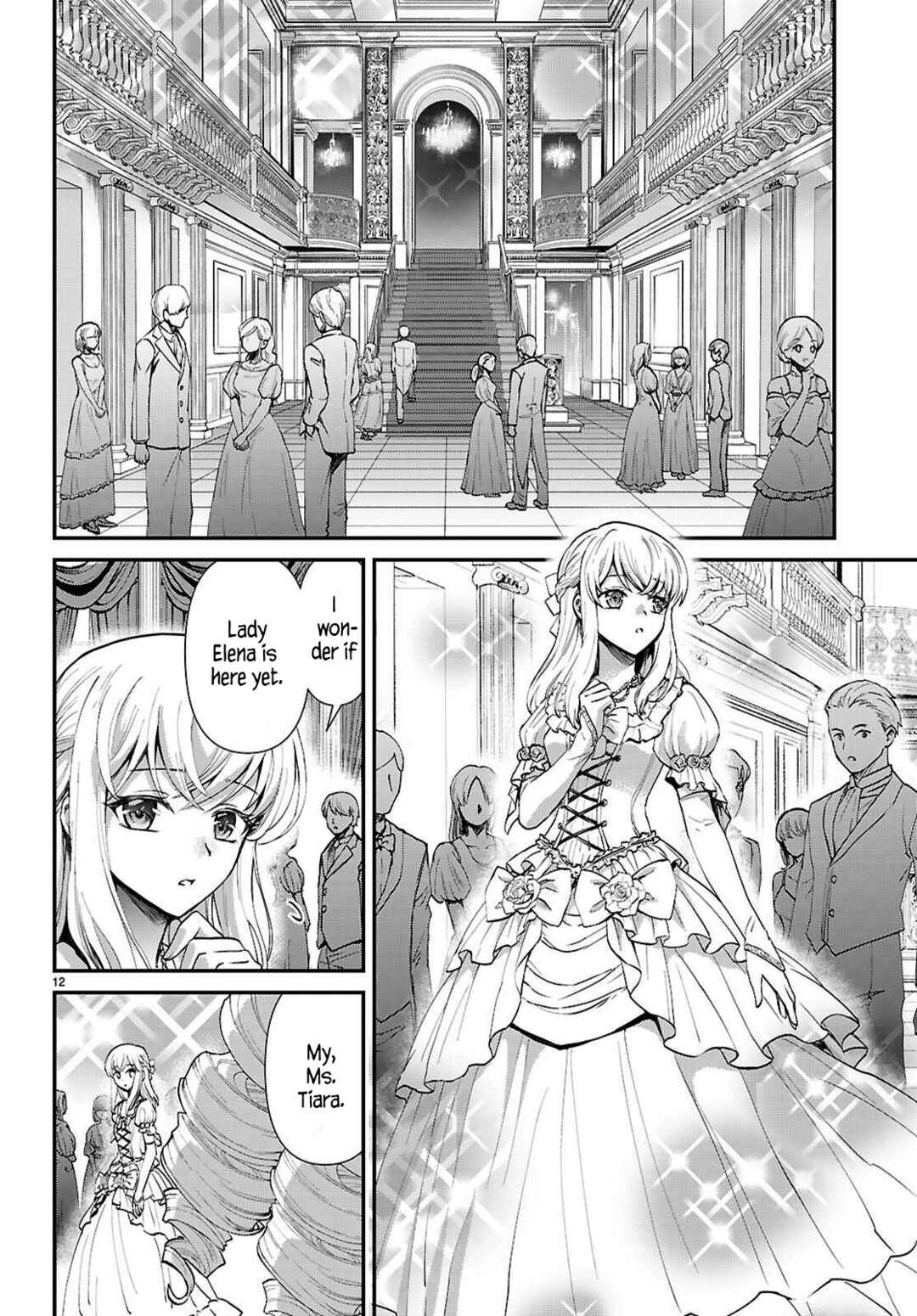 Danshi Koukousei, Otome Game no Akuyaku Reijou ni Tensei Suru. Chapter 8 - Page 12