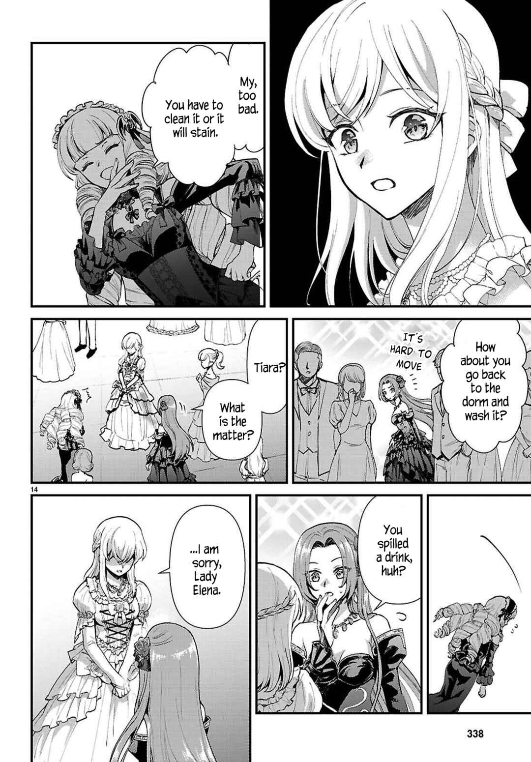 Danshi Koukousei, Otome Game no Akuyaku Reijou ni Tensei Suru. Chapter 8 - Page 14