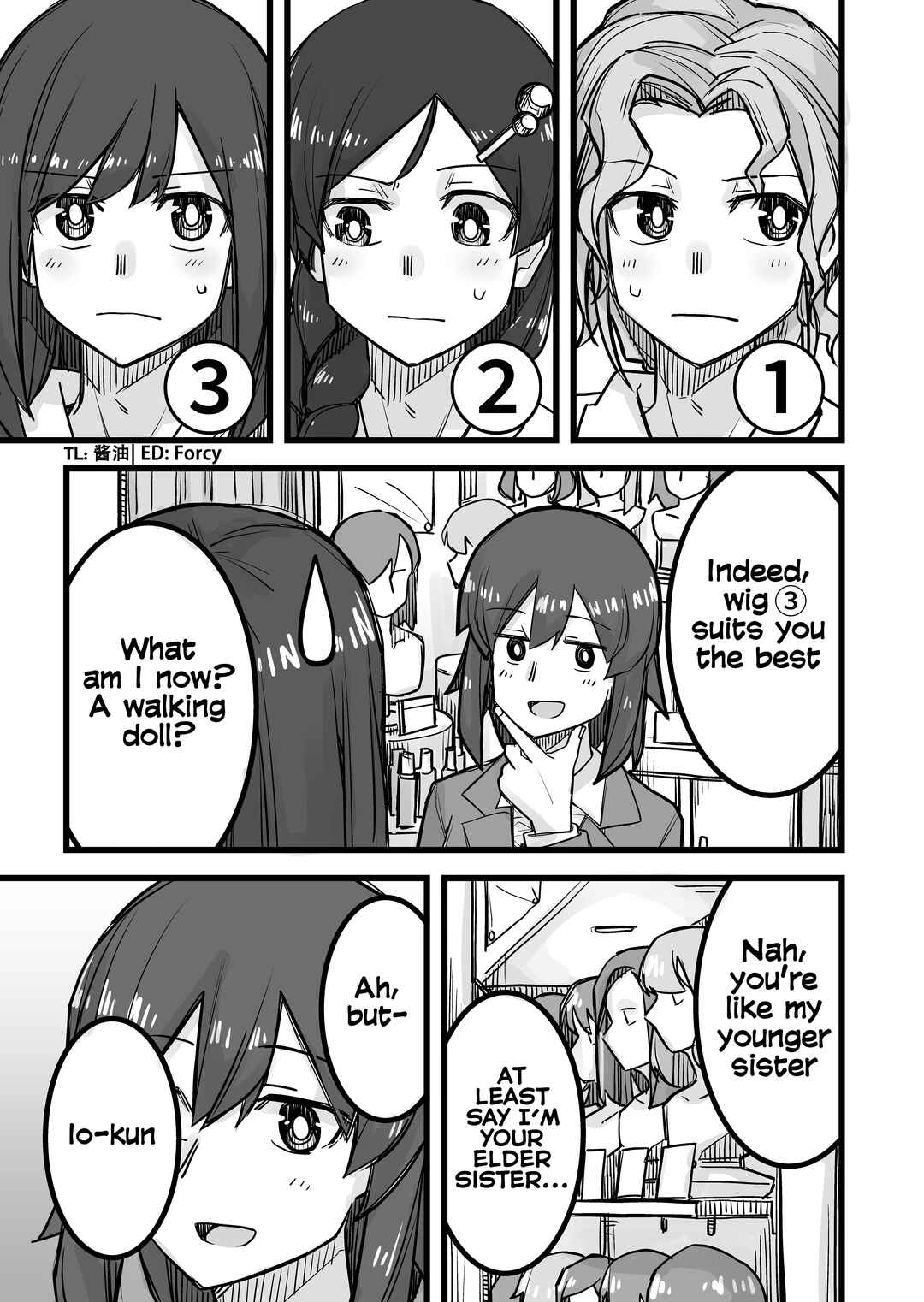 Ikemen Joshi to Josou Danshi Chapter 26 - Page 1