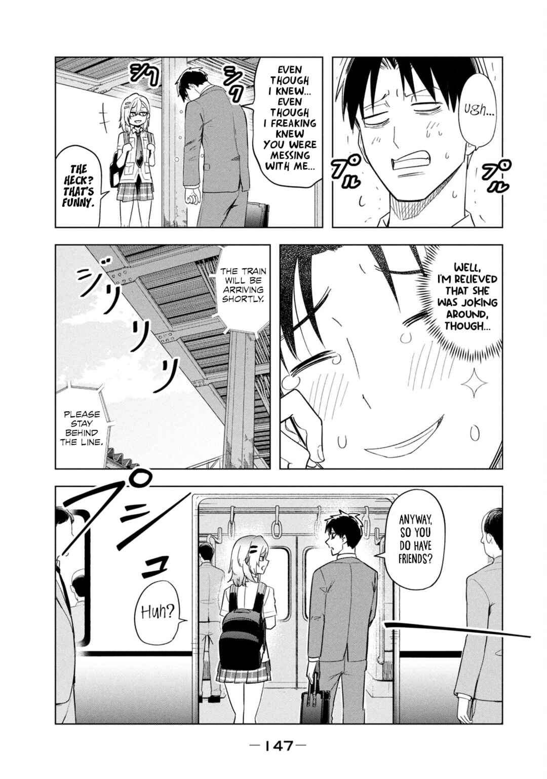 Asa no Tsuukin Densha de, Yatara to Hanashikakete Kuru Joshikousei. Chapter 9 - Page 13