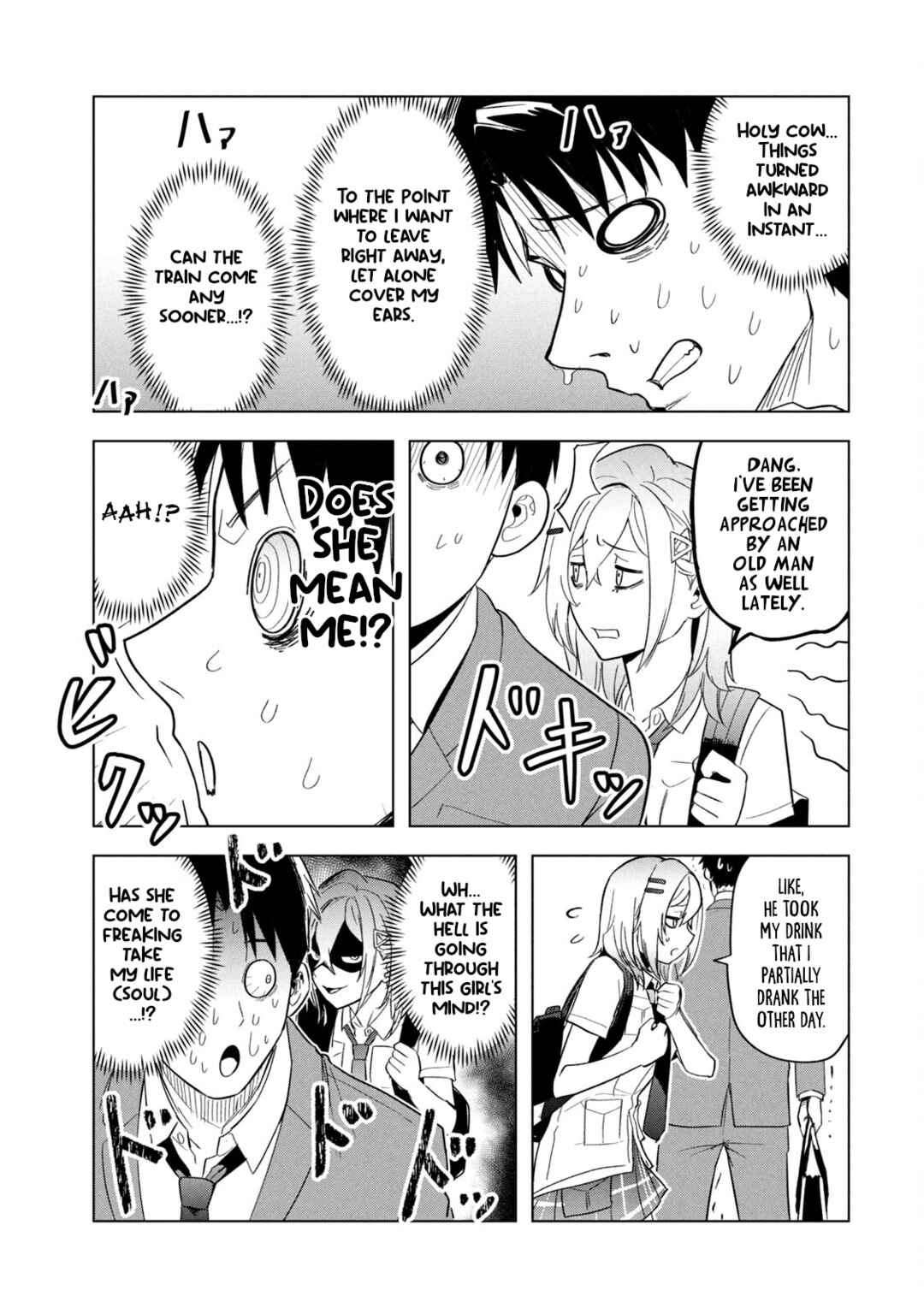 Asa no Tsuukin Densha de, Yatara to Hanashikakete Kuru Joshikousei. Chapter 9 - Page 9