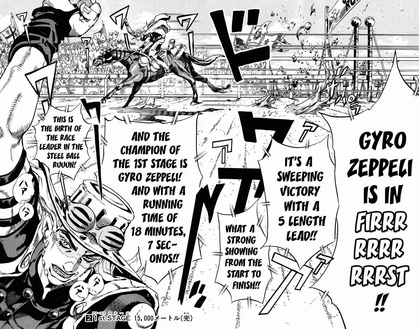 JoJo no Kimyou na Bouken: Part 7 - Steel Ball Run Chapter 11 - Page 20
