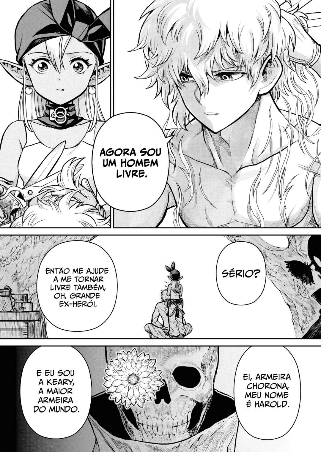 Abandoned: Tsuyosugite Buki ga Kowareru Yuusha to Buki Shokunin no Elf Chapter 2 - Page 14