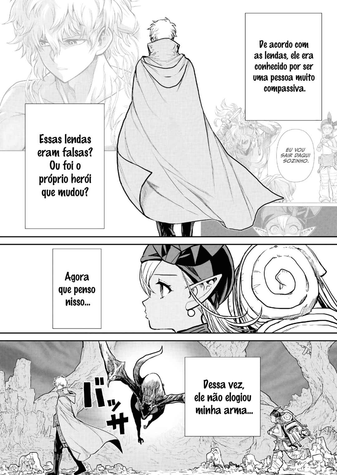 Abandoned: Tsuyosugite Buki ga Kowareru Yuusha to Buki Shokunin no Elf Chapter 2 - Page 26