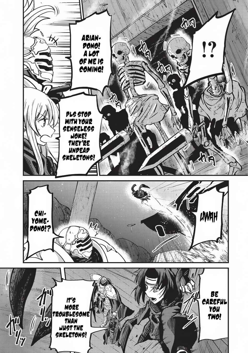 Gaikotsu Kishi-sama, Tadaima Isekai e Odekake-chuu Chapter 22.2 - Page 4