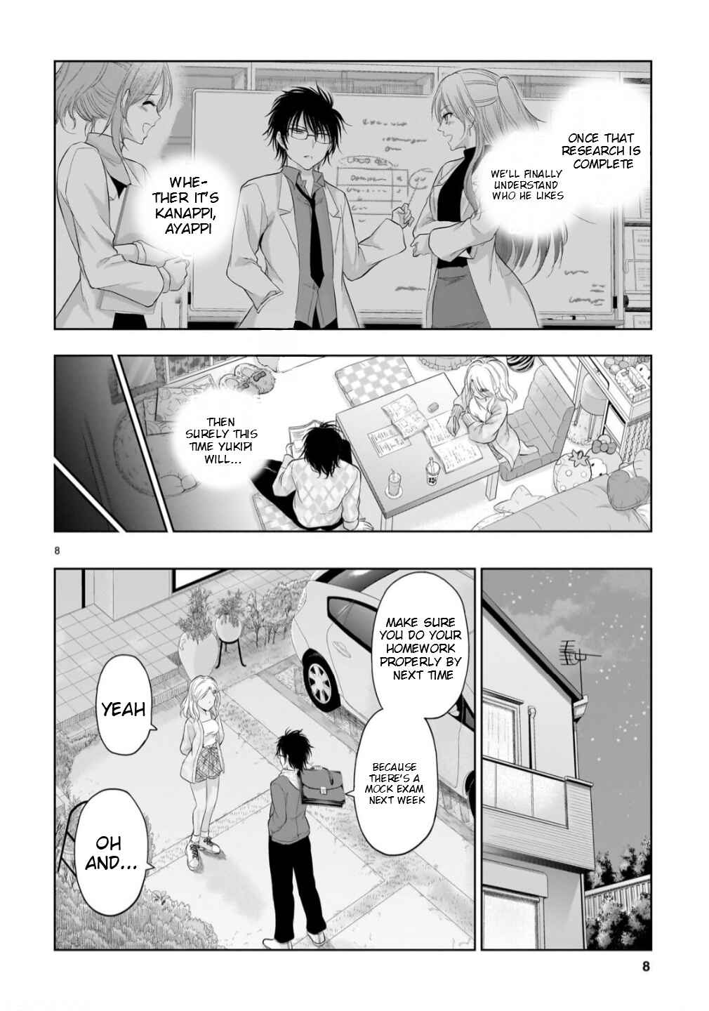 Rikei ga Koi ni Ochita no de Shoumei shitemita Chapter 99 - Page 9