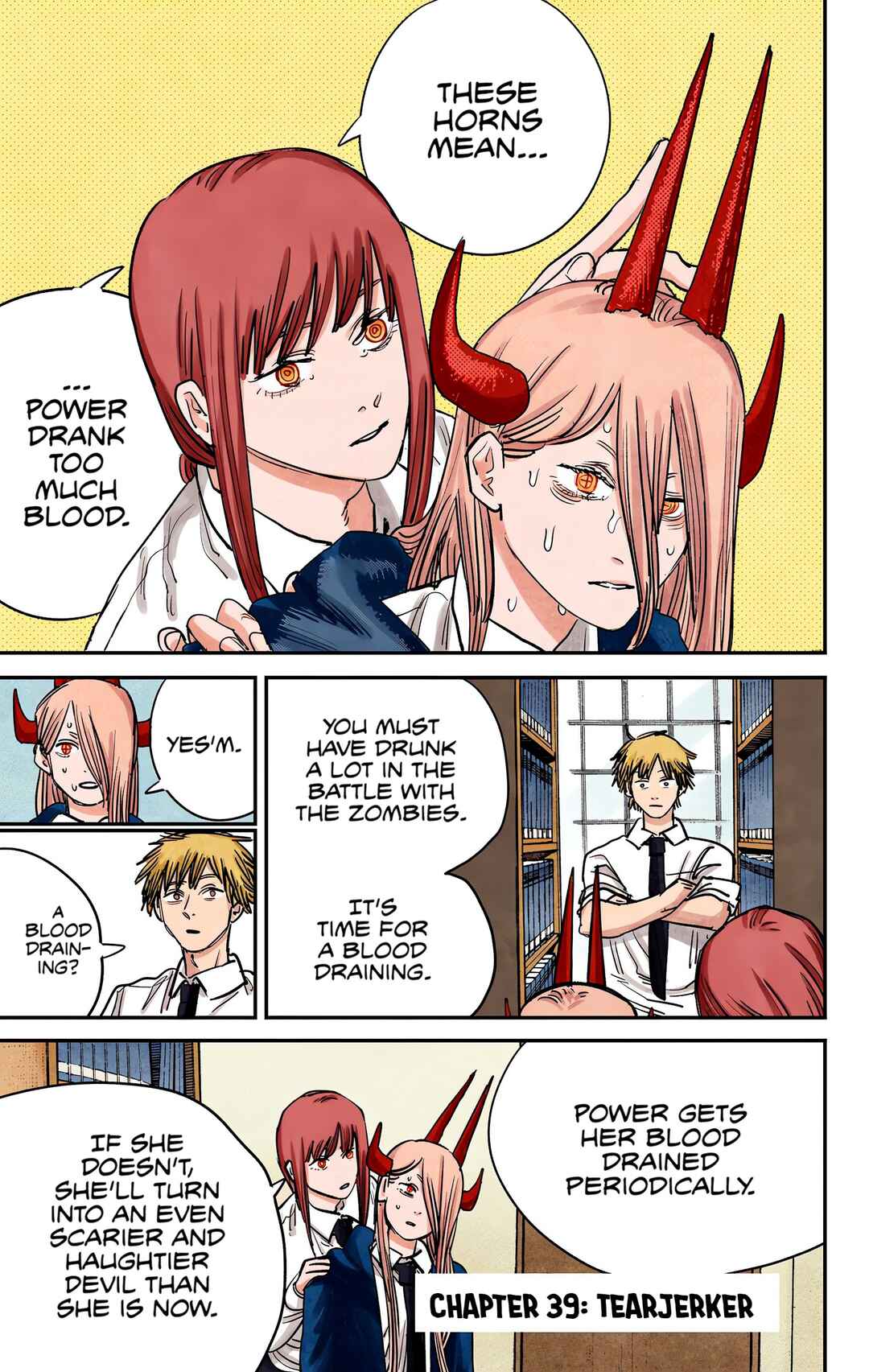 Chainsaw Man (Official Colored) Chapter 39 - Page 1