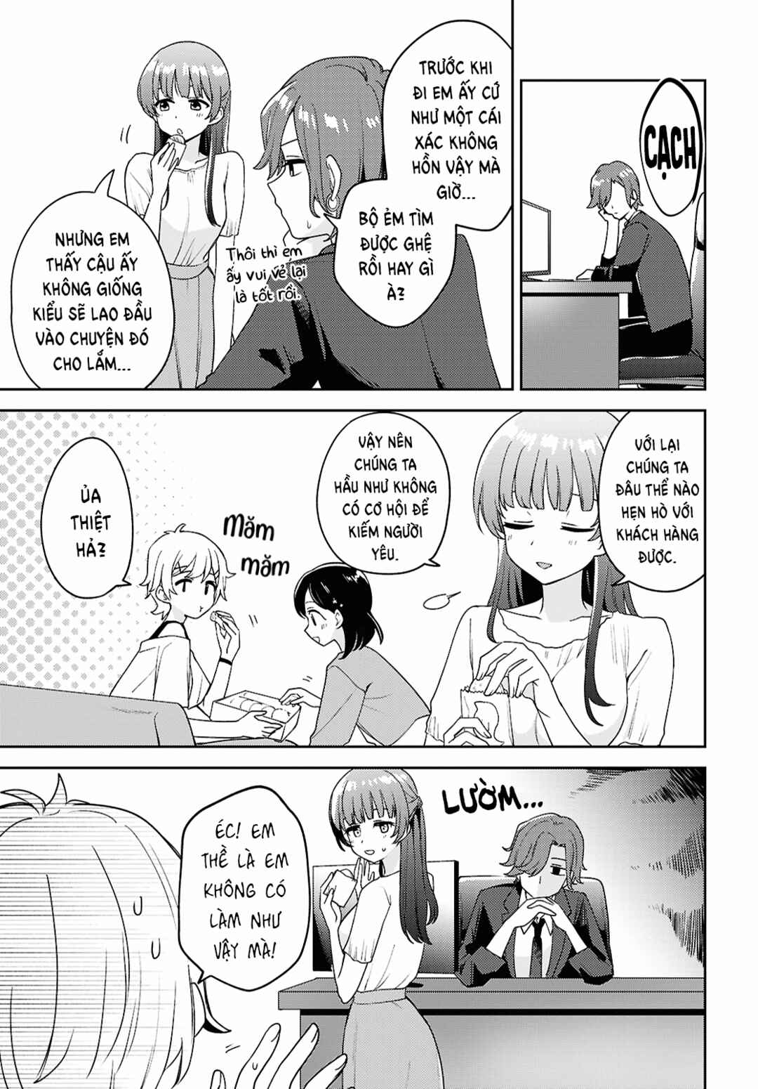 Asumi-chan wa Les Fuuzoku ni Kyoumi ga Arimasu! Chapter 28 - Page 33