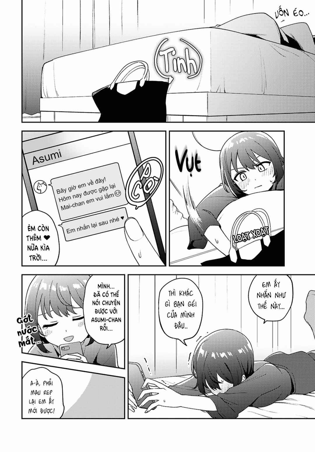 Asumi-chan wa Les Fuuzoku ni Kyoumi ga Arimasu! Chapter 28 - Page 4