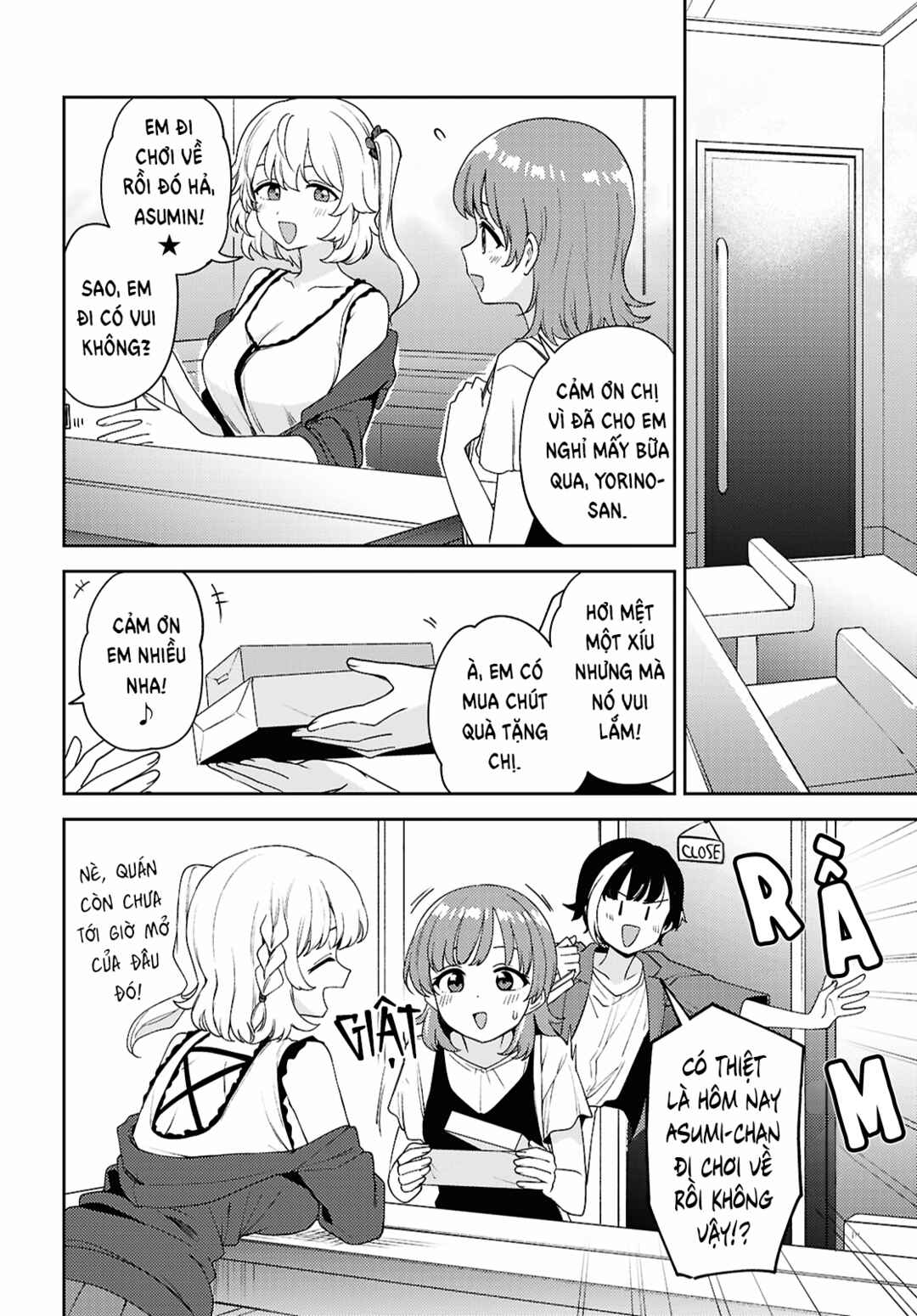 Asumi-chan wa Les Fuuzoku ni Kyoumi ga Arimasu! Chapter 28 - Page 8
