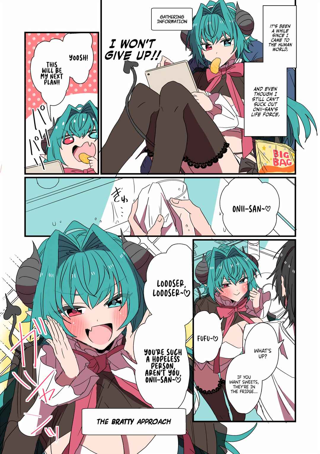 Succubus ga Yattekita Ohanashi Chapter 8 - Page 1