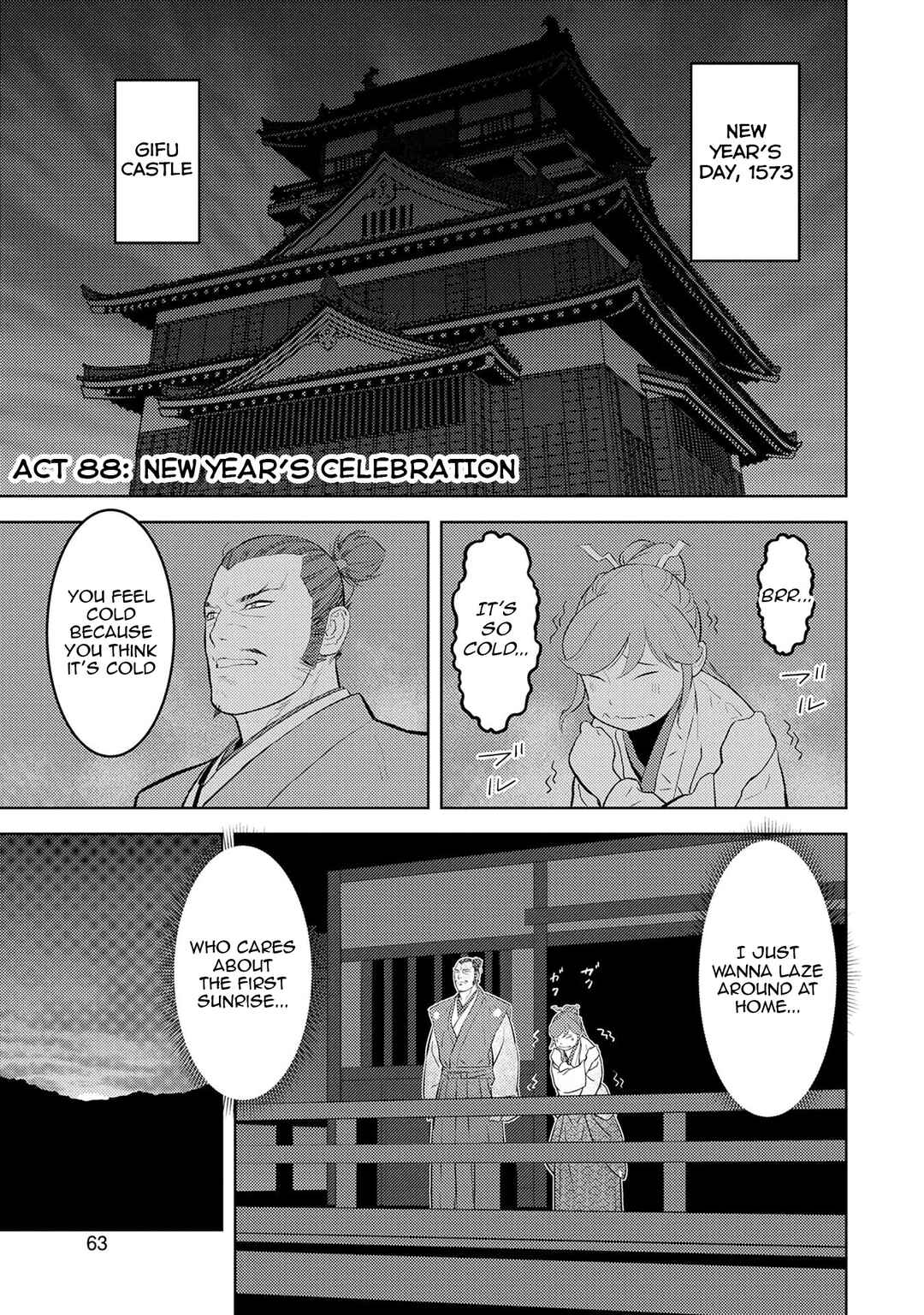 Sengoku Komachi Kuroutan Chapter 88 - Page 2