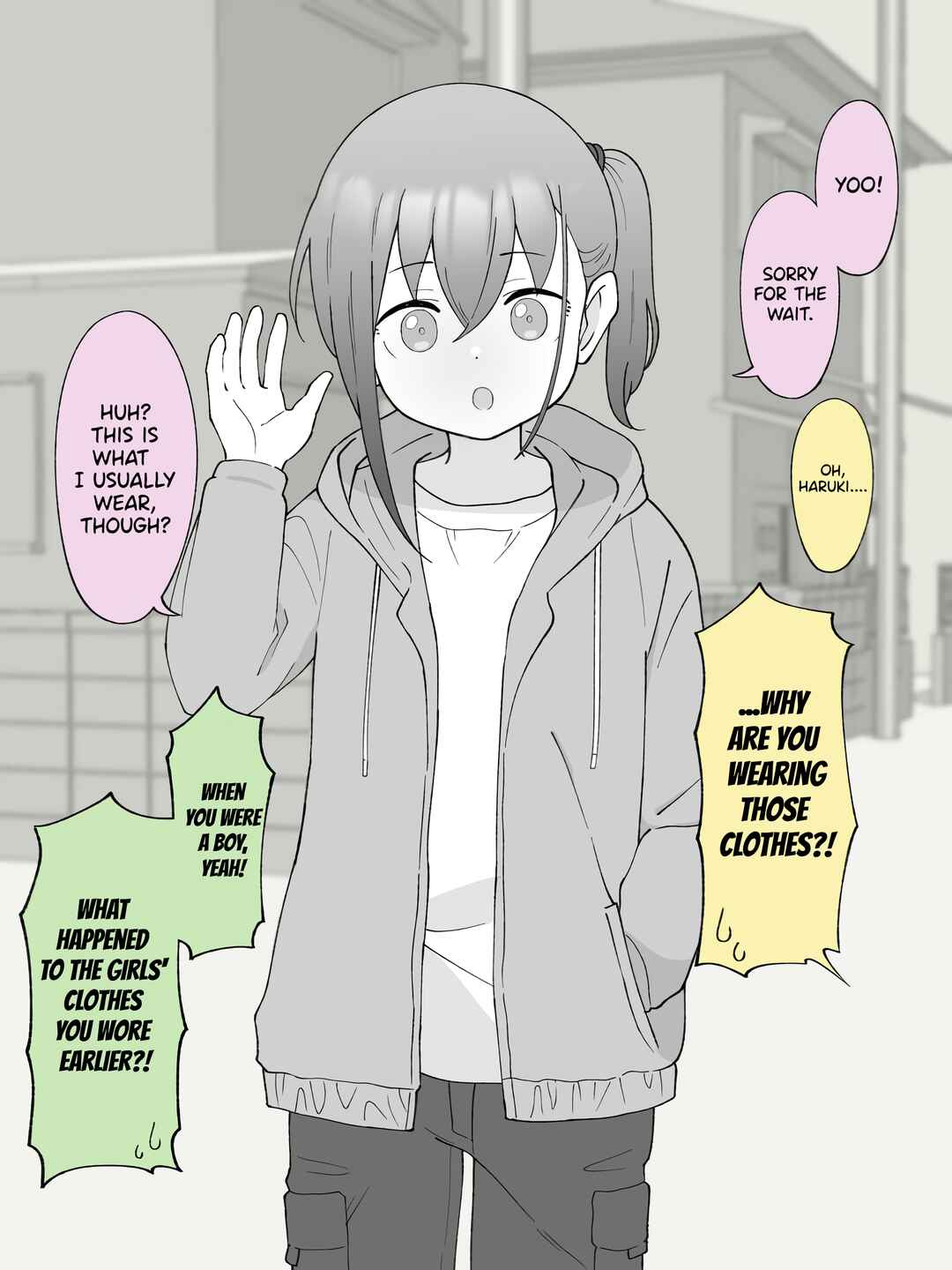 Aniki no Kanojo ni Naru, Onnanoko ni Nacchatta Otouto Chapter 95 - Page 1