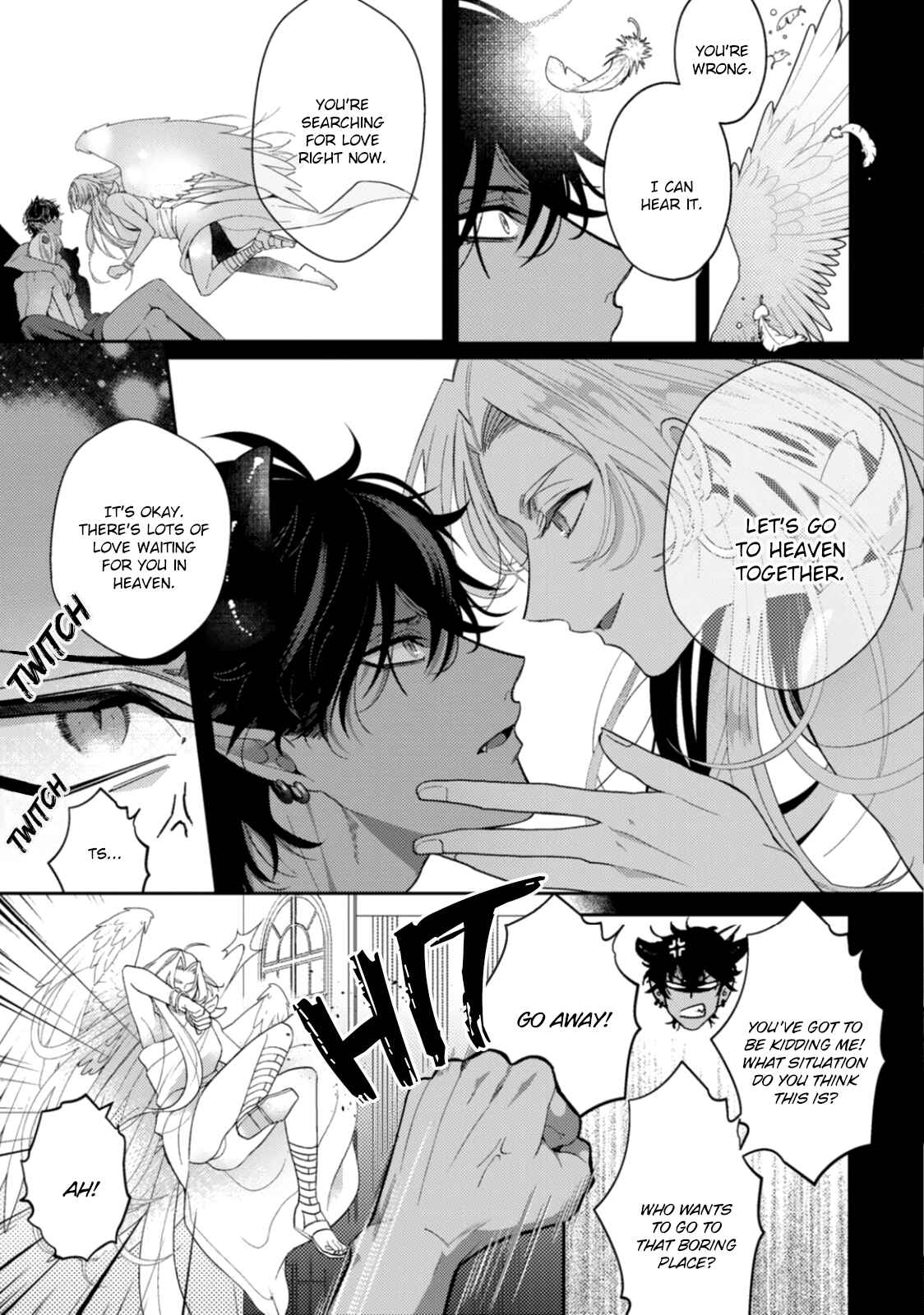 Akuma ha Tengoku ni Ikitakunai! Chapter 1 - Page 12