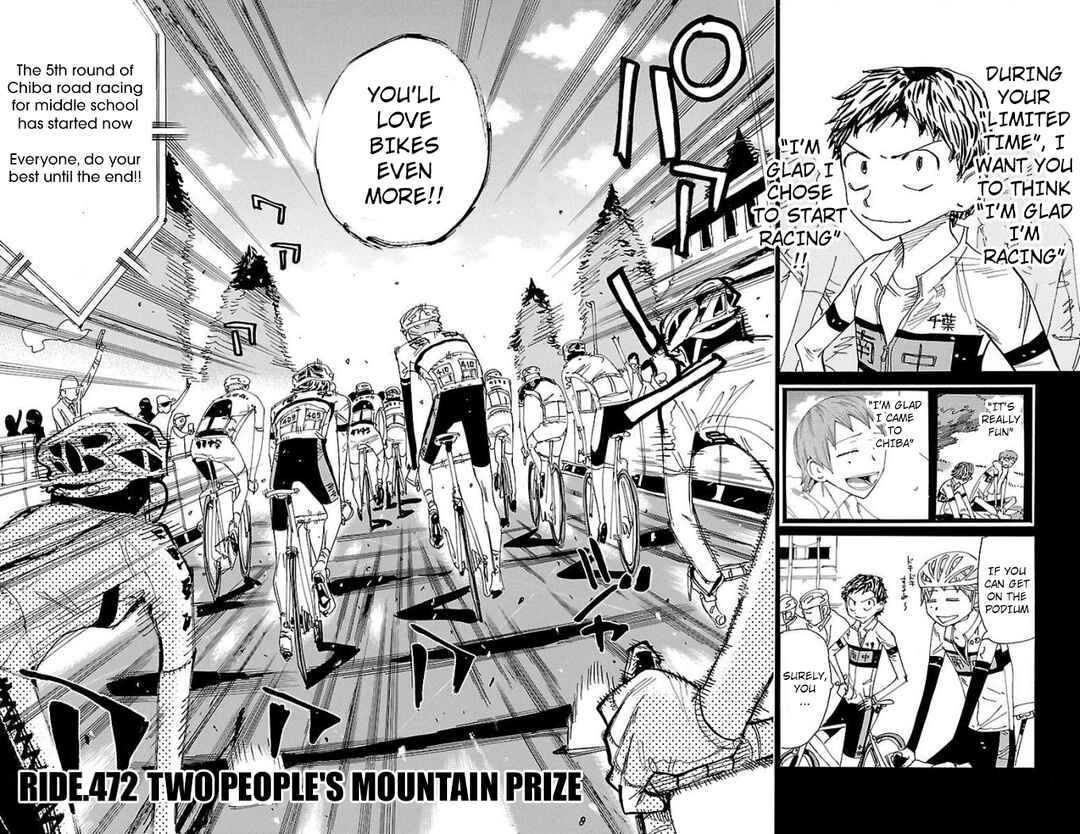 Yowamushi Pedal Chapter 472 - Page 2