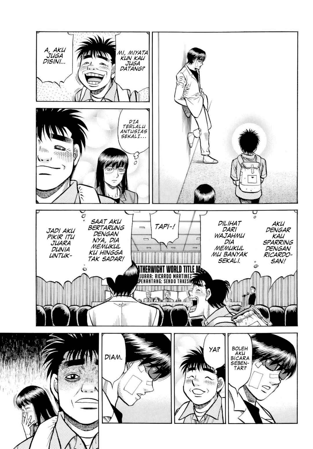 Hajime no Ippo Chapter 1488 - Page 6