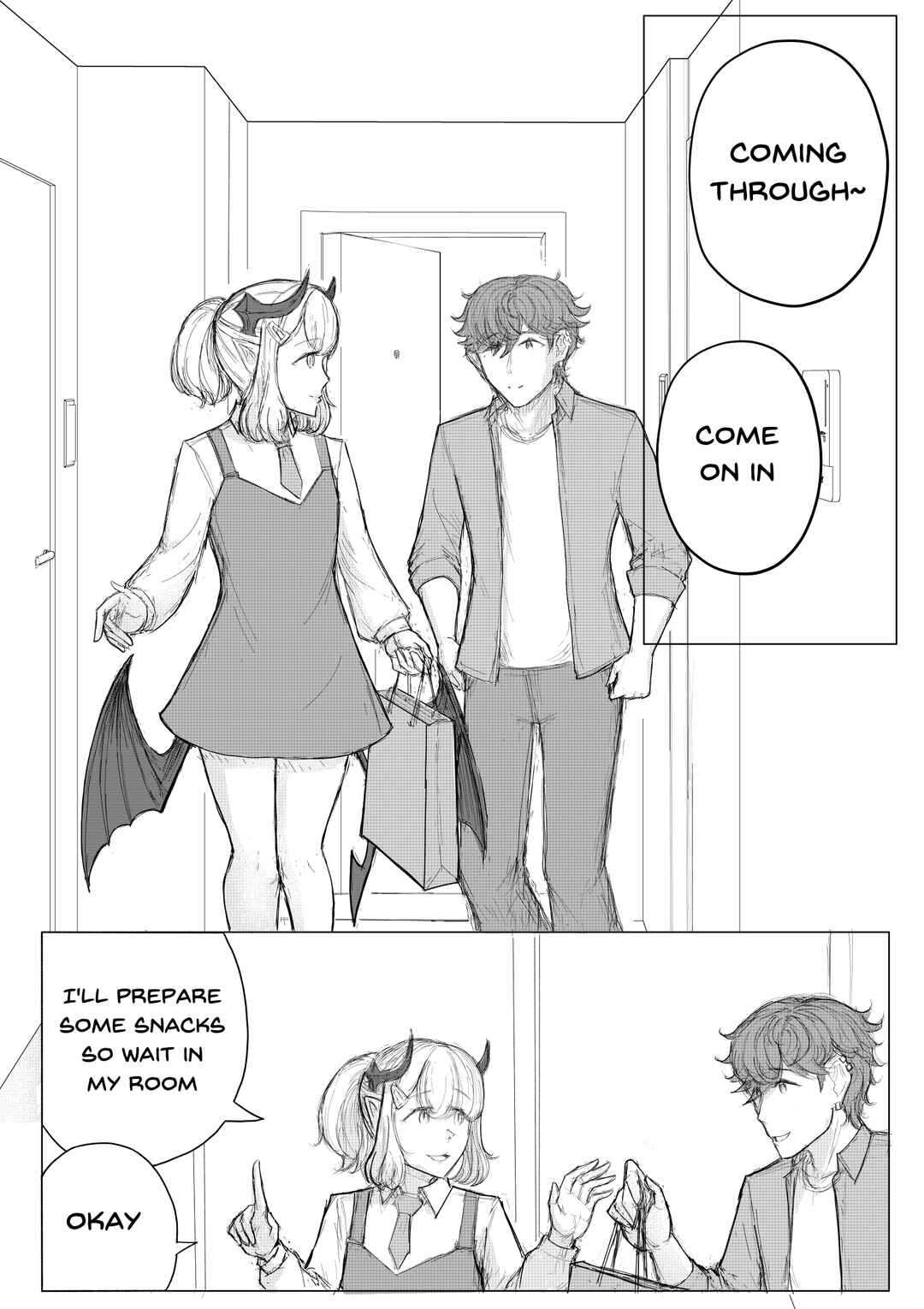 KANOIN: My Incubus (Girl)Friend Chapter 15 - Page 1