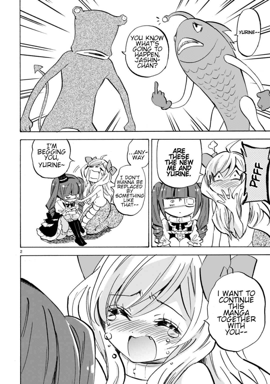 Jashin-chan Dropkick Chapter 290 - Page 2