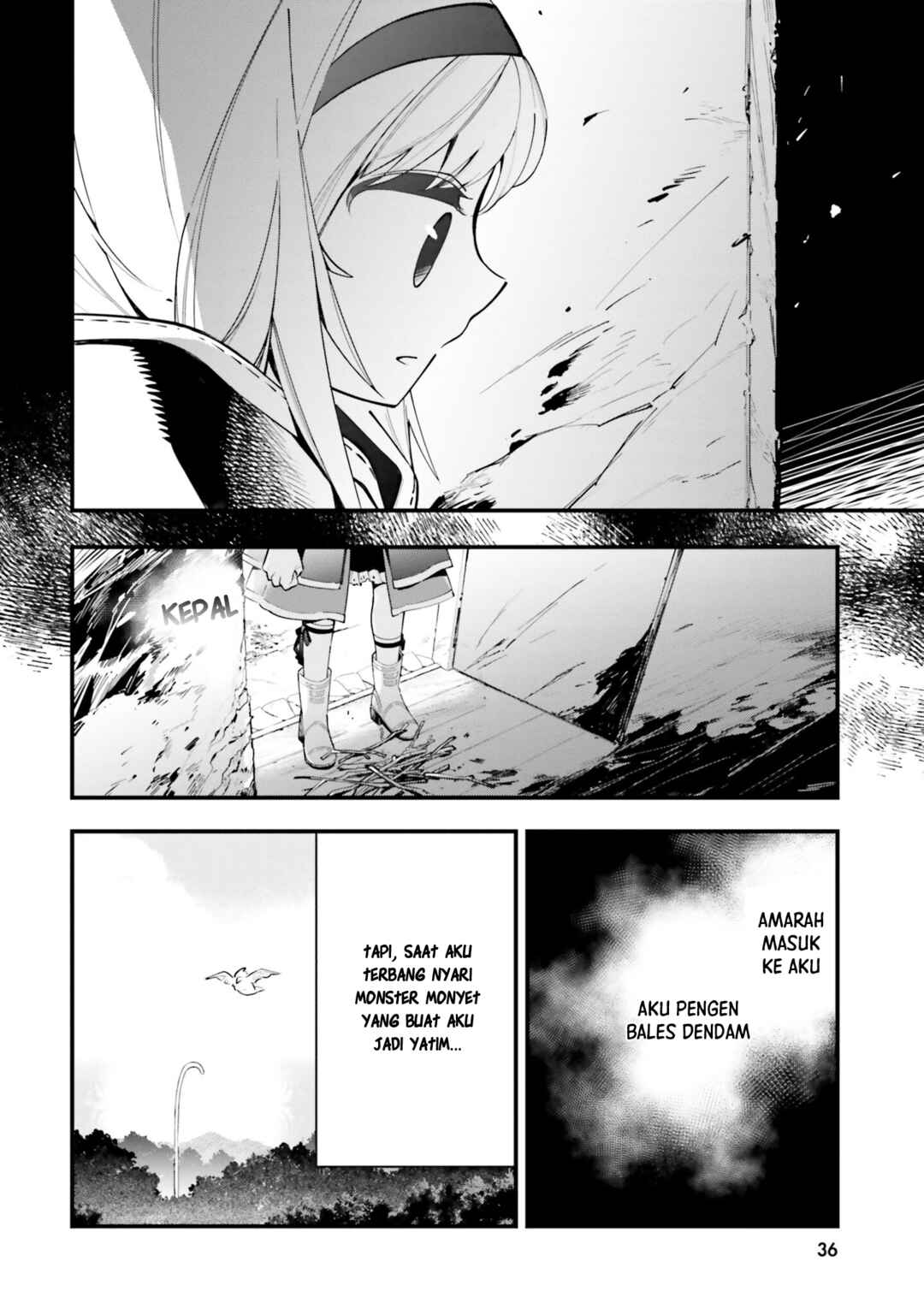 Shokubutsu Monster Musume Nikki: Seijo datta Watashi ga Uragirareta Hate ni Alraune ni Tensei Shite Shimatta node, kore kara wa Kougousei o Shinagara Shizuka ni Shokubutsu Life o Sugoshimasu Chapter 7 - Page 5