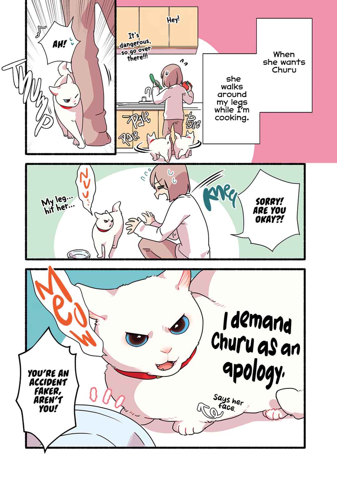 Aisaretagari no Shironeko Miko-san Chapter 2.2 - Page 3