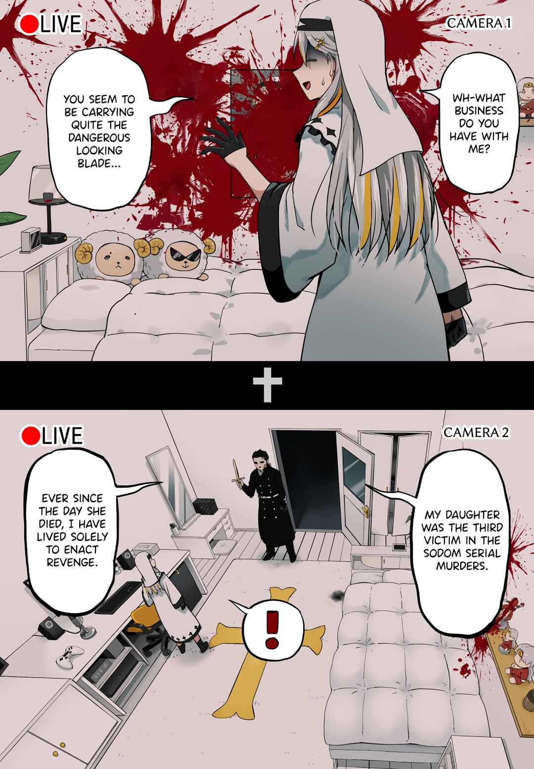 Kyuusai Kei Vtterer ✟ Messiah-chan Chapter 39 - Page 2
