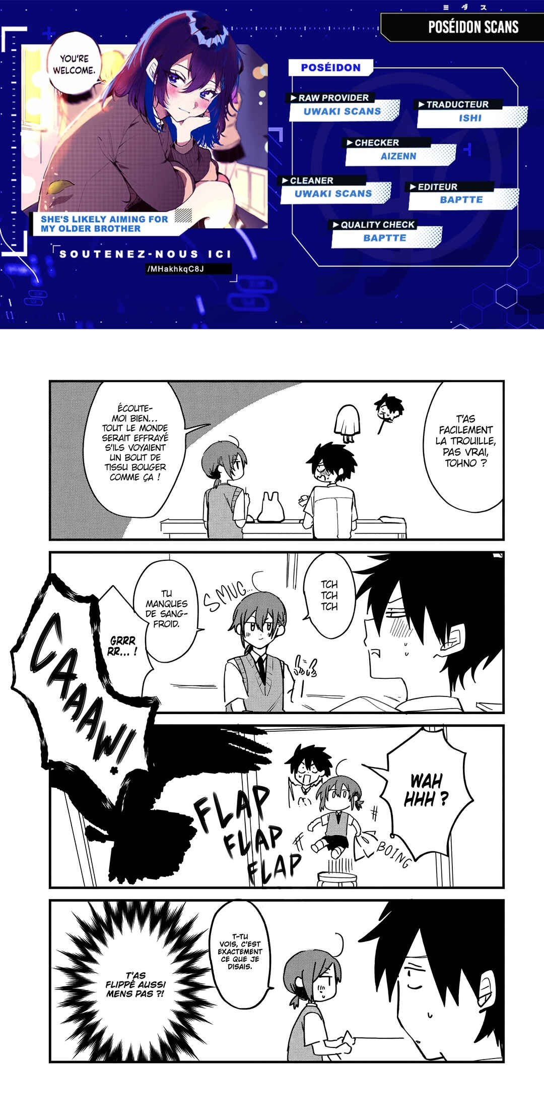 Osoraku Kanojo wa Ore no Aniki wo Neratteru Chapter 15.5 - Page 1