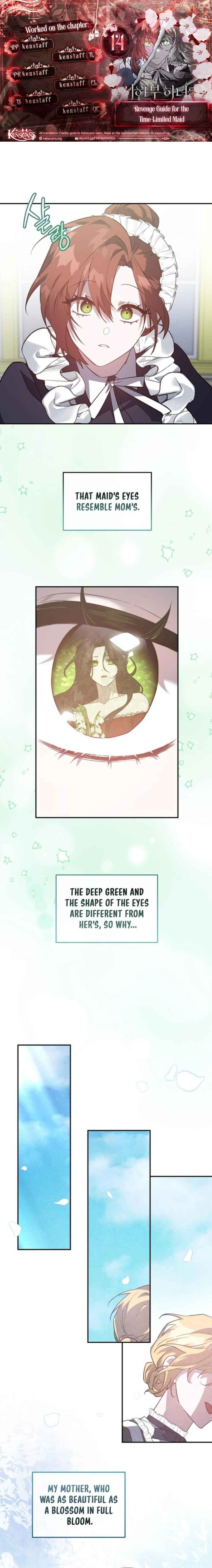 A Revenge Guide for the Terminally Ill Maid Chapter 14 - Page 1