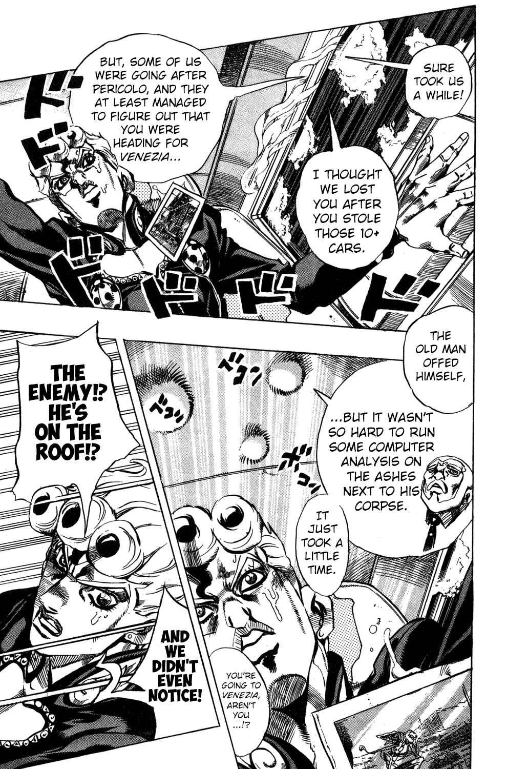 JoJo no Kimyou na Bouken: Part 5 - Ougon no Kaze Chapter 69 - Page 18