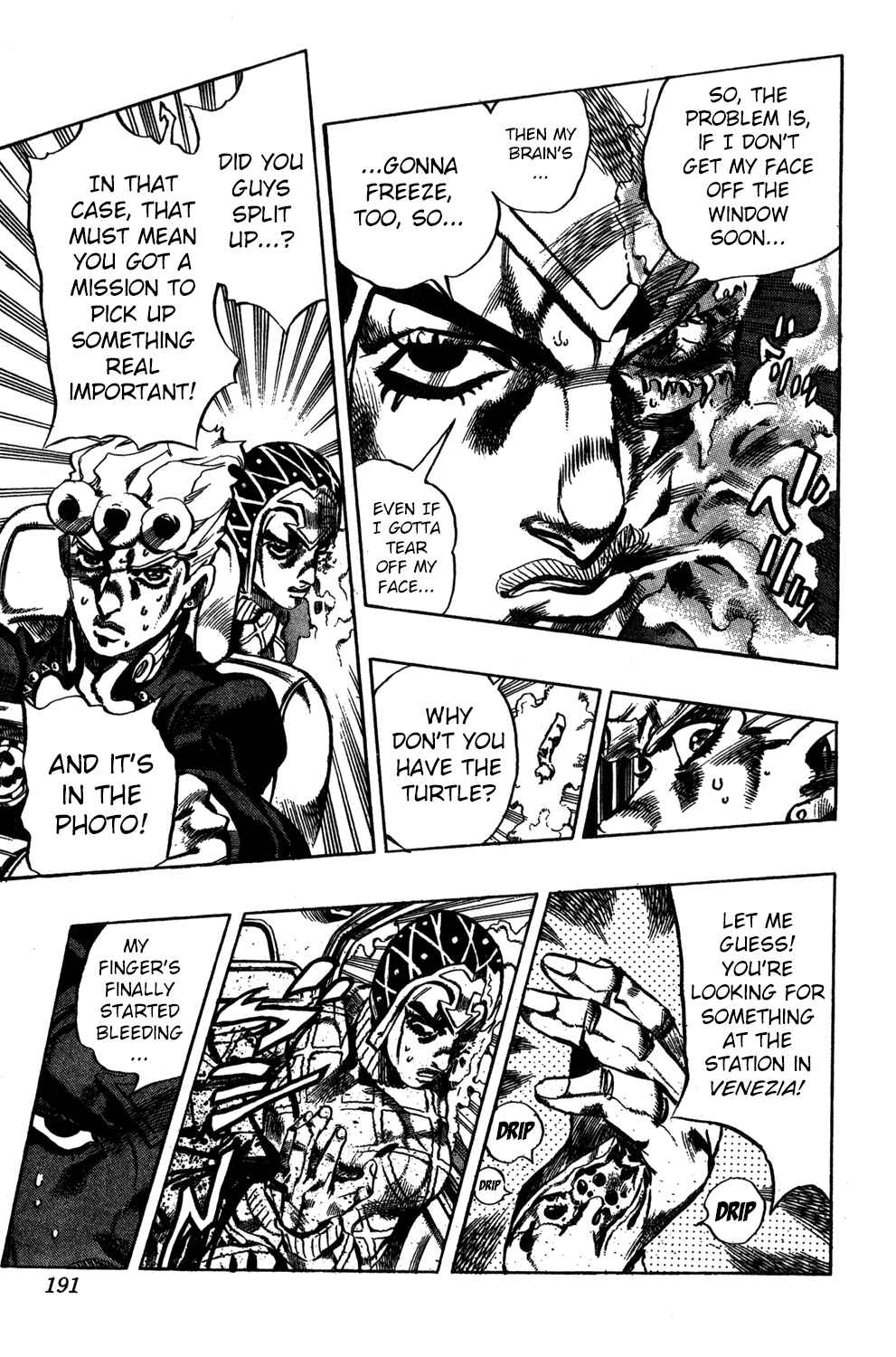 JoJo no Kimyou na Bouken: Part 5 - Ougon no Kaze Chapter 69 - Page 20