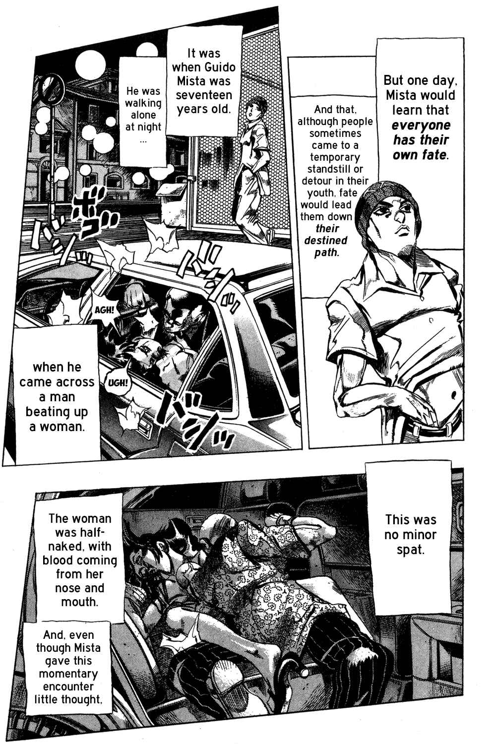 JoJo no Kimyou na Bouken: Part 5 - Ougon no Kaze Chapter 69 - Page 4