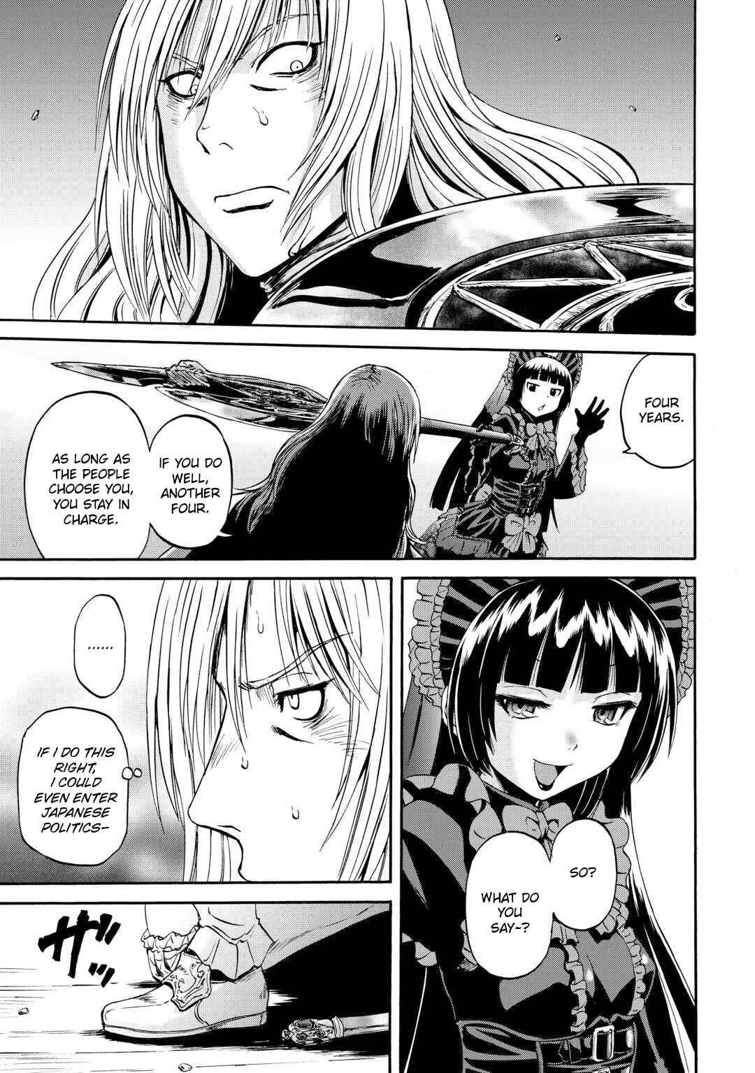 GATE - Jieitai Kanochi nite, Kaku Tatakaeri Chapter 140 - Page 38