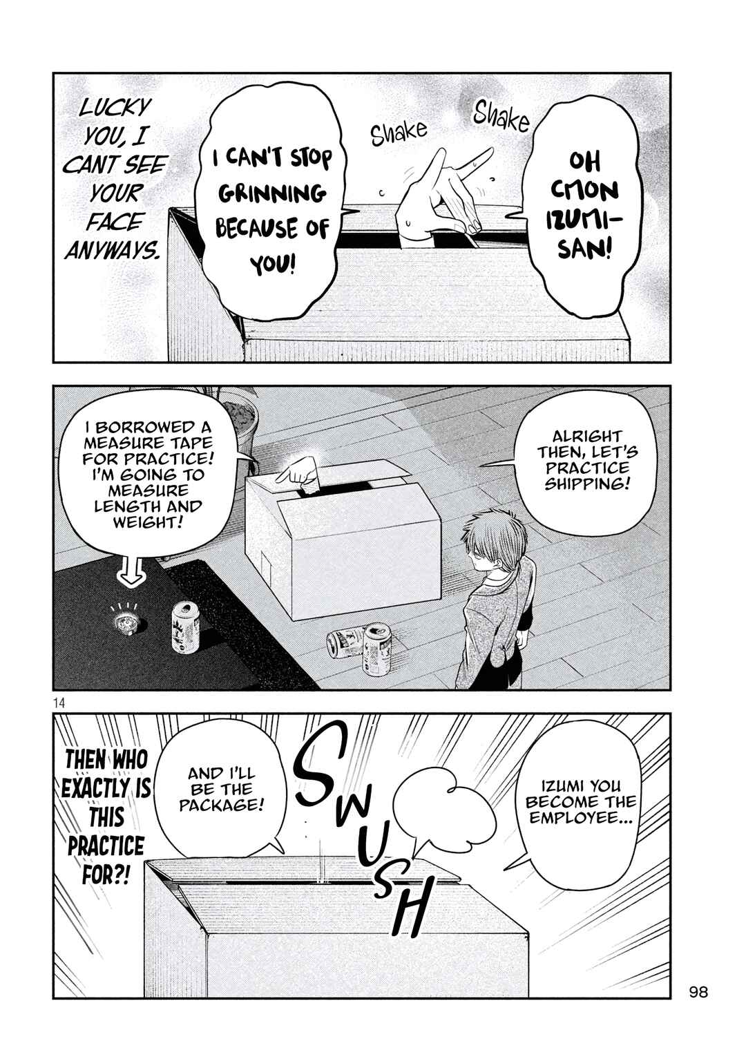 Shachou to Sake to Hoshi Chapter 39 - Page 14