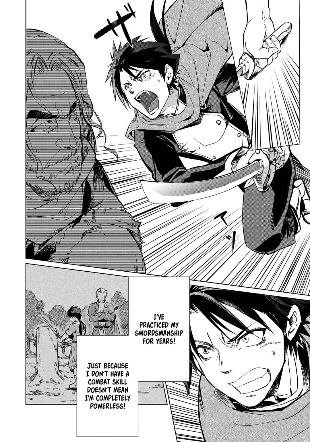 Class "Mushoku" no Eiyuutan: Koushaku-ke o Tsuihou Sareta ga, Jitsu wa Nagutta dake de Skill o Kakutoku Dekiru to Wakari, Tairiku Ichi no Eiyuu ni Noboritsumeru Chapter 2 - Page 14