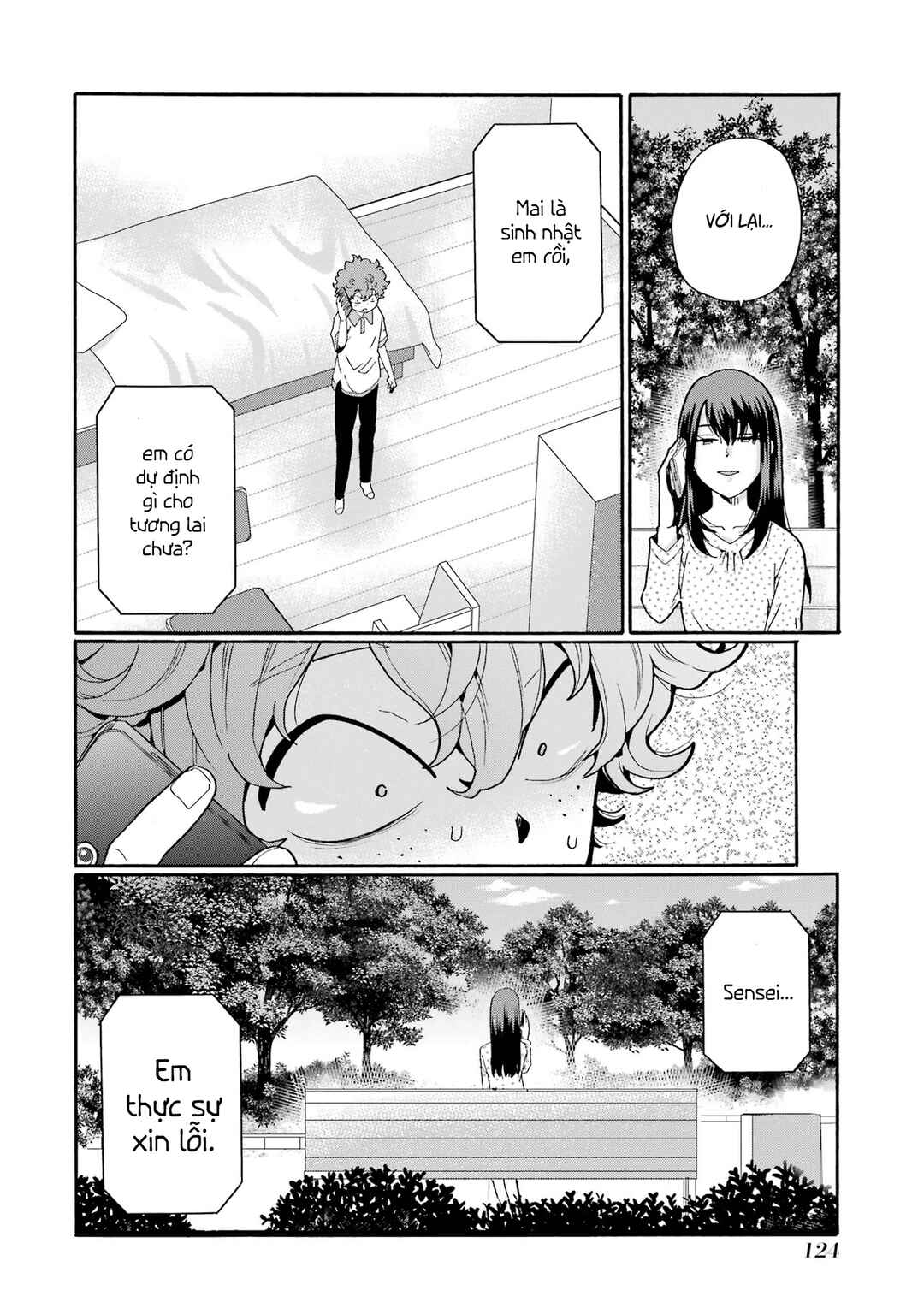Sensei, Bokutachi wa Koroshiteimasen. Chapter 14 - Page 6