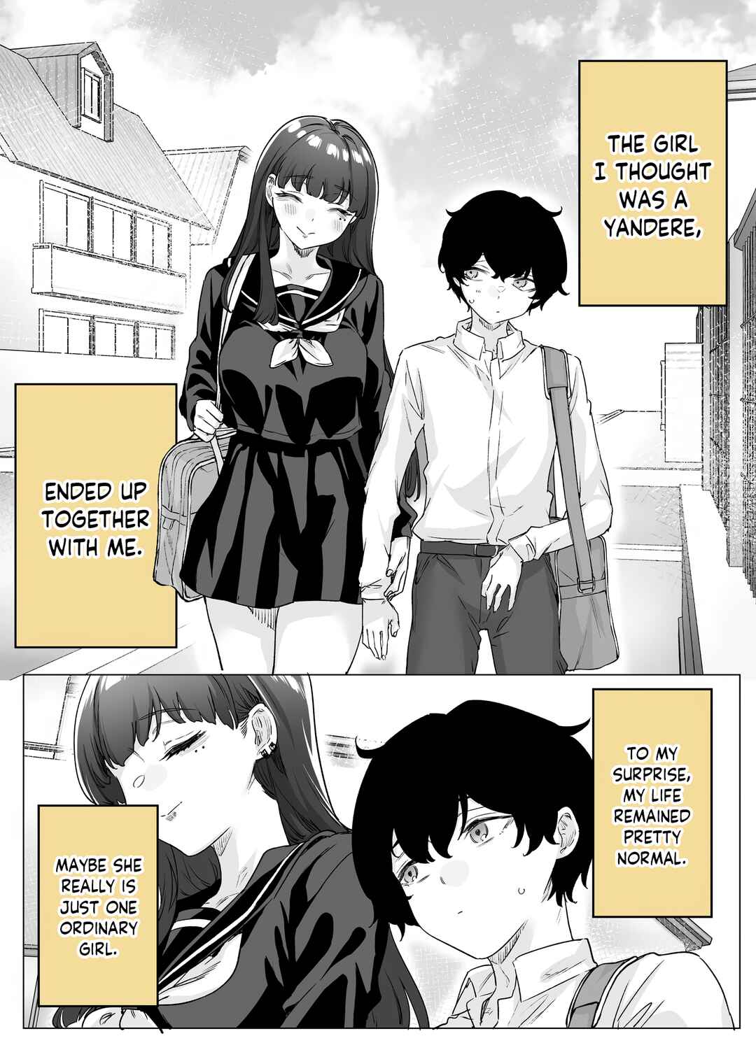 I Thought She Was a Yandere, but Apparently She's Even Worse Chapter 13 - Page 1