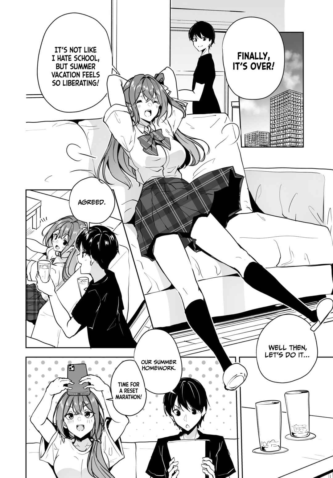 Danshi dato Omotteita Osananajimi tono Shinkon Seikatsu ga Umaku Ikisugiru Ken ni Tsuite Chapter 11 - Page 19