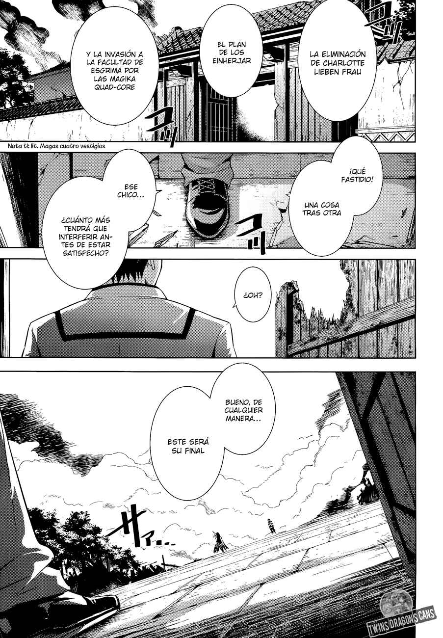 Magika no Kenshi to Shoukan Maou Chapter 37 - Page 3