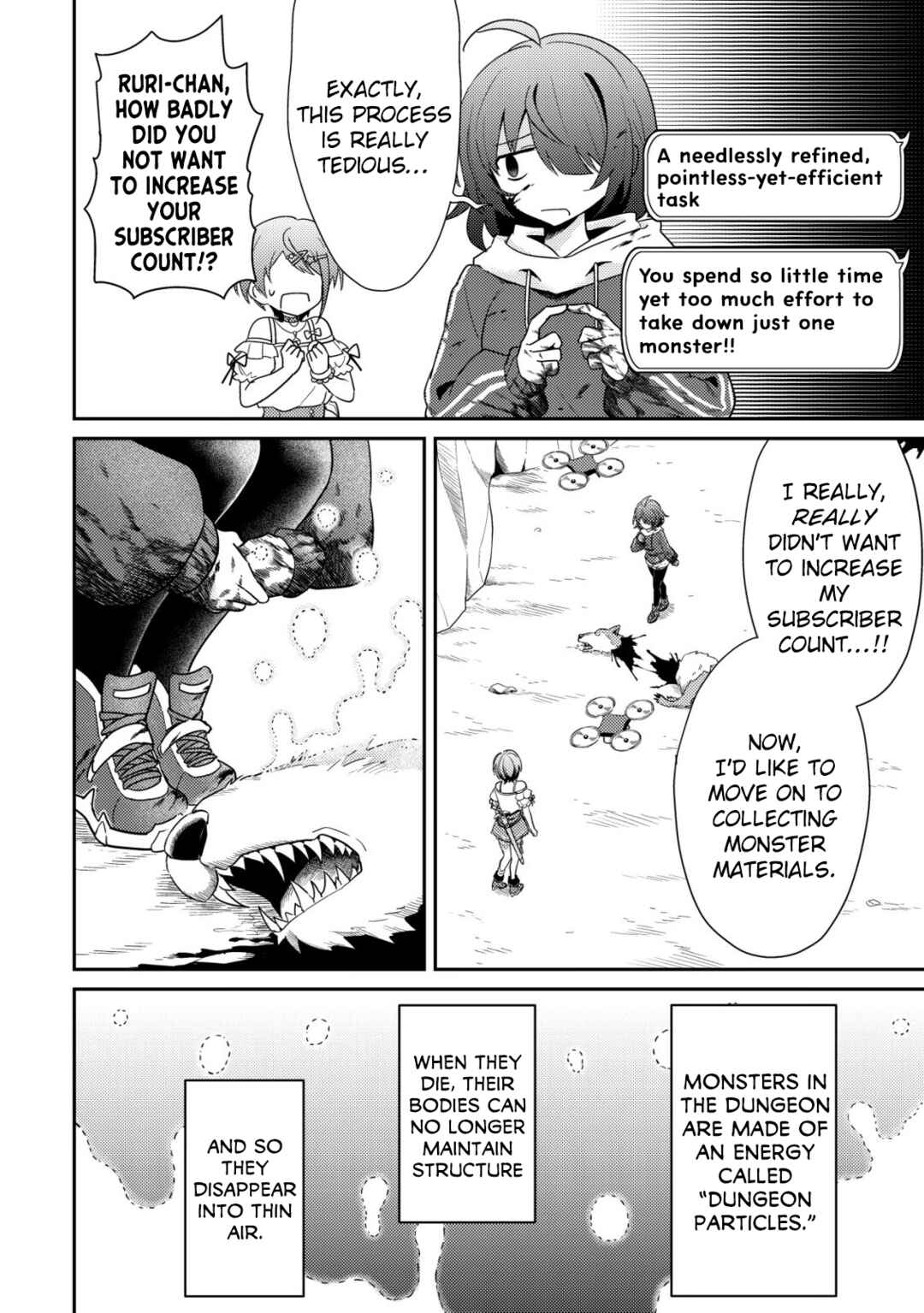 [Hihou] Komyuryoku 0 Otaku Shoujo, Dragon wo One Punch de Shizumete Yuumei Haishinsha wo Tasuketara Fuhon'i Buzz ga Tomaranai Chapter 3 - Page 13