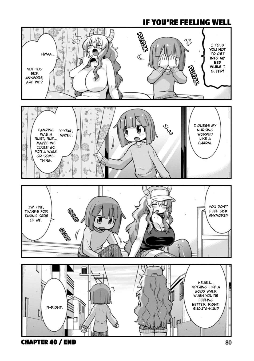 Kobayashi-san Chi no Maid Dragon - Lucoa wa Boku no ×× Desu Chapter 40 - Page 14