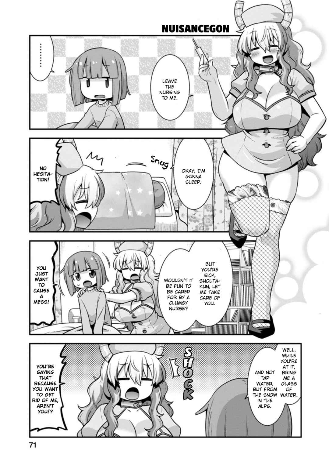 Kobayashi-san Chi no Maid Dragon - Lucoa wa Boku no ×× Desu Chapter 40 - Page 5