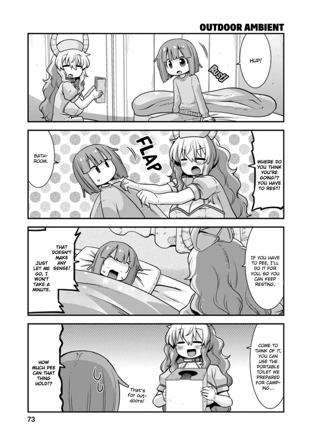 Kobayashi-san Chi no Maid Dragon - Lucoa wa Boku no ×× Desu Chapter 40 - Page 7