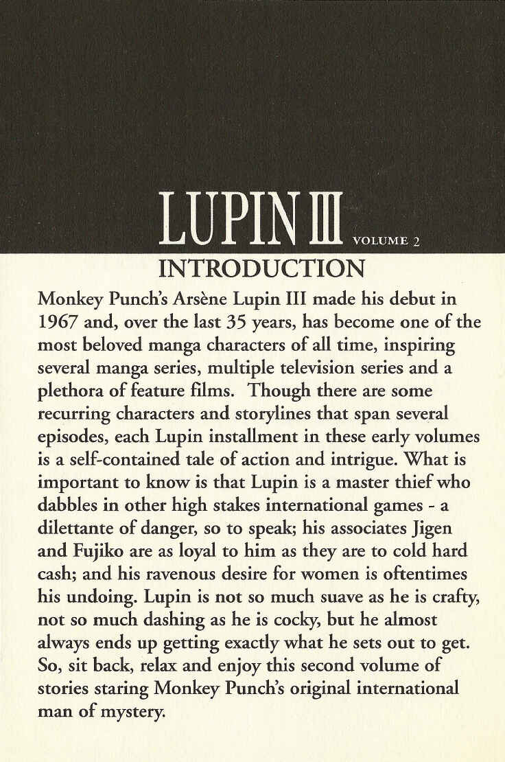 Lupin III Chapter 10 - Page 2