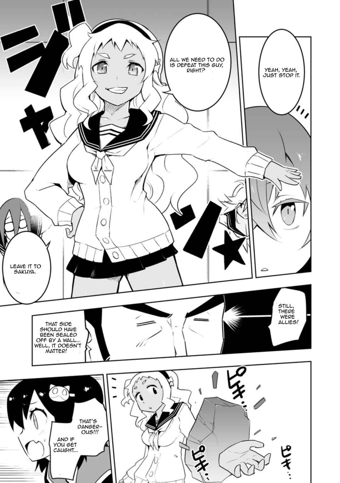 Class Ten'i de Ore dake Haburareta node, Doukyuusei Harem Tsukuru koto ni shita Chapter 30.1 - Page 9